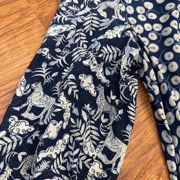 Saloni silk button front trapeze dress - Picture 4 of 10